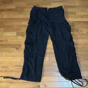 Black Cargo Pants